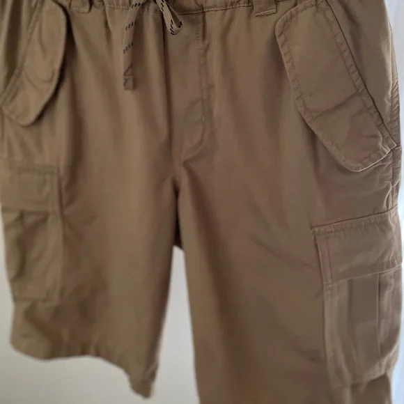 Polo RL Big Boys Tan Cargo Shorts Size 20-XL - Picture 1 of 12